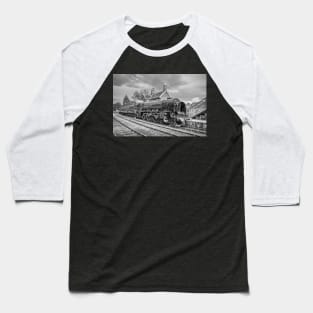 Duchess of Sutherland - Black and White Baseball T-Shirt